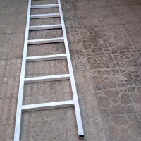 نردبان فلزی ده پله قوطی ۴در ۴ ارتفاع چهار متر عر۵۰