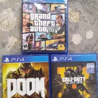 بازی ps4 gta call of duty doom