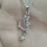 اکسسوری گردنبند ماه فولنگین پینترسی