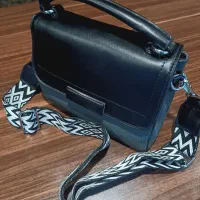 کیف مشکی طوسی شیک