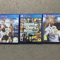 دیسک بازی ps4 ps5 gta v ufc 2 fifa 18