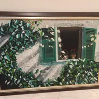 تابلو نقاشی رنگ و روغن روی بوم