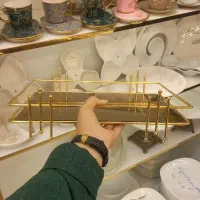 سینی کف آینه|ظروف سرو و پذیرایی|قم, نیروگاه|دیوار