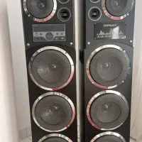 باند حرفه ای با رقص نور و میکروفون