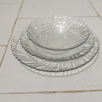 بشقاب شیشه ای اصفهان