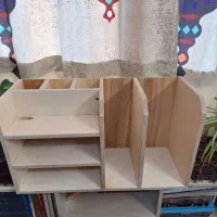 کتابخانه رومیزی تمام‌چوب|کتابخانه، شلف، قفسه‌های دیواری|شاهین‌شهر, عطار|دیوار