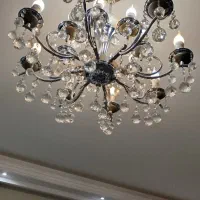 لوستر ۱۶ شعله|لوستر و چراغ آویز|کرج, برغان|دیوار