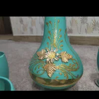 دکور فیروزه ای گل رز|صنایع دستی و سایر لوازم تزئینی|کرج, حسین‌آباد|دیوار