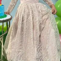 لباس عروس بچگانه سایز۵سال تا۷سال