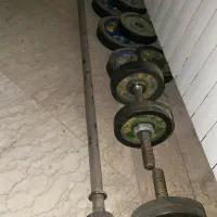 وزنه و میله هالتر و دمبل