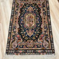 فرش دستباف زرنیم سالاری ۶۰ رج