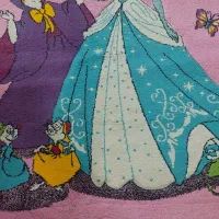 فرش اتاق کودک دخترانه