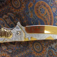 چاقو گوزنی|کلکسیون اشیاء عتیقه|رفسنجان, |دیوار