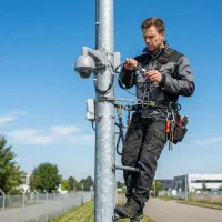 نصاب حرفه ای دوربین مداربسته IP