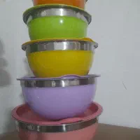 لگن در خشک ۵تیکه یونیک