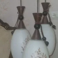 لوستر کریستال ۳ شاخه