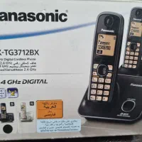 یک گوشی پاناسینک باگوشی سییار|موبایل|اهرم, |دیوار