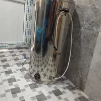 سماور برقی استیل دنیای استیل 50لیتری