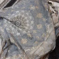 روفرشی 6متری کش دار رنک طوسی