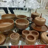 سرویس پذیرایی چوبی ۶ نفره
