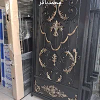 فرفورژه دار شکیل درب حیاطی باغی ویلایی سنگین بارنگ|مصالح و تجهیزات ساختمان|تهران, آذری|دیوار