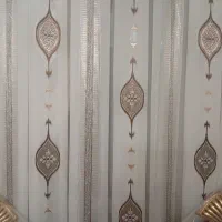 پرده کاملا نو و باکیفیت|پرده، رانر، رومیزی|عجب شیر, |دیوار
