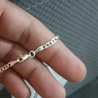 زنجیرفیگارو نقره مردانه|جواهرات|اهواز, حصیرآباد|دیوار