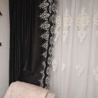 پرده در حد نو با آستر|پرده، رانر، رومیزی|فردیس, سرحدی|دیوار