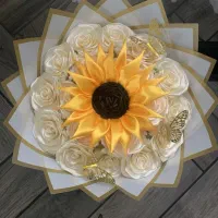 دسته گل آفتاب گردان|گل مصنوعی|اهواز, اسلام آباد شرقی|دیوار