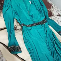 لباس مجلسی ترک فقط یکبار در عقد پوشیده شده نو نو