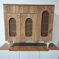 جاکفشی عرض90/ میز تلویزیون ( حصیری )
