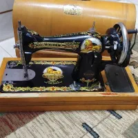 چرخ خیاطی قدیمی|کلکسیون اشیاء عتیقه|شاهین‌شهر, گرگاب|دیوار