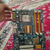مادربورد گیگابایت DDR2 به همراه پردازنده