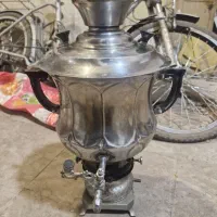 سماور استیل گازی ۵ لیتری