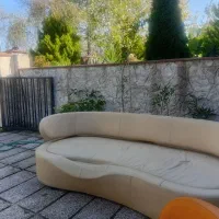 مبل راحتی خارجی ۸ نفره|مبلمان خانگی و میز عسلی|چمستان, |دیوار