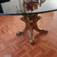 میز گرد  جلوی مبل