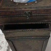 ست جا دستمال کاغذی و سطل آشغال|صنایع دستی و سایر لوازم تزئینی|اسفراین, |دیوار