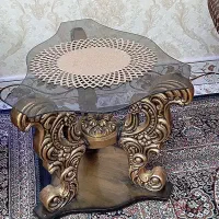 مبل سلطنتی 9نفره|مبلمان خانگی و میز عسلی|محمدشهر, محمدشهر|دیوار