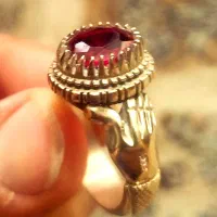 انگشتر یاقوت سرخ رکاب دست خدا|جواهرات|شیراز, رازی|دیوار