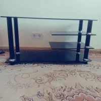 میز تلویزیون شیشه ای
