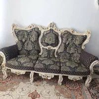 مبل سلطنتی 7نفره 3عددعسلی|مبلمان خانگی و میز عسلی|بهارستان, |دیوار