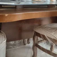 میز ناهارخوری ۸نفره با کاور|میز و صندلی غذاخوری|قائمشهر, |دیوار