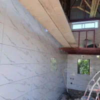 بازسازی.دیوارچینی.کاشیکاری.نقاشی.بلوک چینی|خدمات پیشه و مهارت|فومن, |دیوار