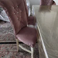 میز نهار خوری ۶نفره|میز و صندلی غذاخوری|بومهن, |دیوار
