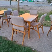 غذاخوری حصیری. حصیری غذاخوری ناهار خوری|میز و صندلی غذاخوری|خرم‌آباد, |دیوار