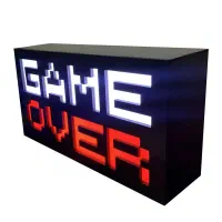 تابلو گیمینگ رومیزی Game Over