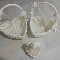 سبد حصیری/سبد گیفت/بله برون/جای حلقه/گاری بزرگ
