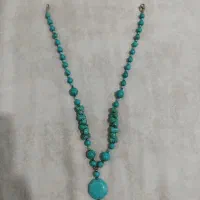 گردنبند یا رولباسی تمام فیروزه اصل نیشابور