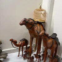 ست ۱۰ تکه شتر چرمی