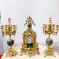 برنز شمعدان ساعت برنج سنگین خروسی برنزی برنجی|صنایع دستی و سایر لوازم تزئینی|تهران, جوادیه|دیوار